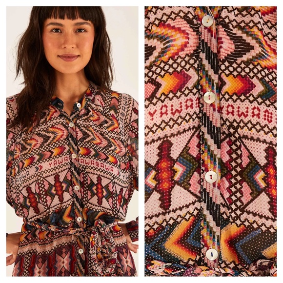 🆕🏷 FARM Rio Amulet Printed Maxi Dress - Picture 10 of 12